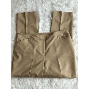 Chico's Khaki Beige Tan Straight Leg Pants Size 3 Size 16